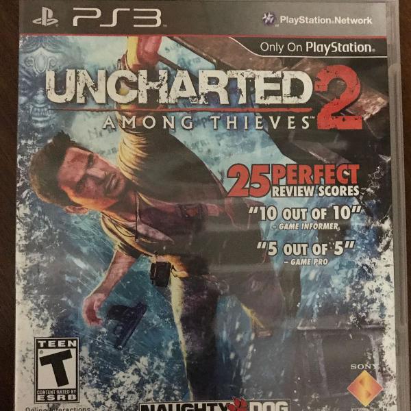 uncharted 2 - among thieves - playstation 3