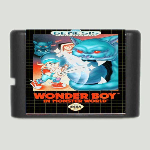 wonder boy in monster world mega drive genesis tectoy