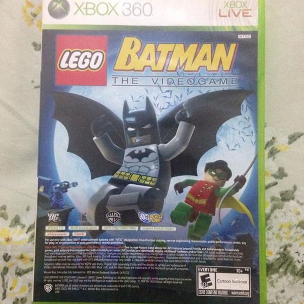 xbox 360 batman lego microsoft original ler descrição r$69