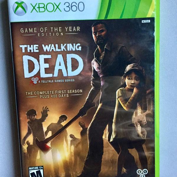 xbox 360 jogo the walking dead