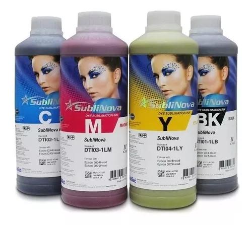 4 X 250ml Tinta Sublimática Epson Inktec L120 L380 L375