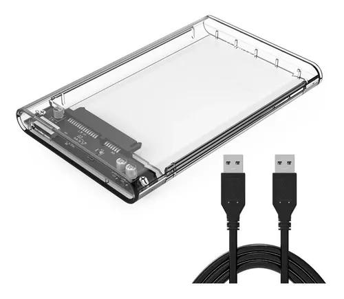 Case 3.0 Transparente Para Hd Externo Notebook Ps4 Xbox T31