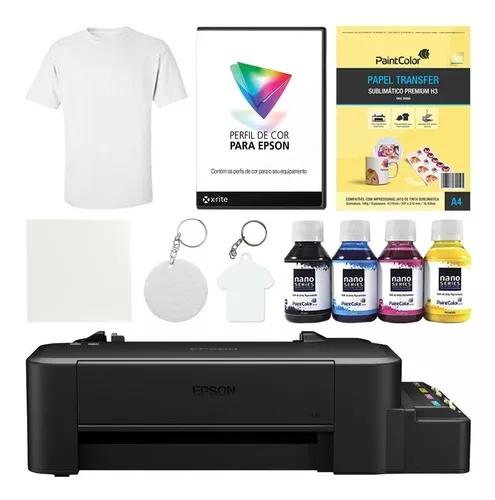 Impressora L120 Sublimática + Kit Completo De Produtos