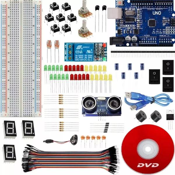 Kit Arduino Completo e Componentes Eletrônicos