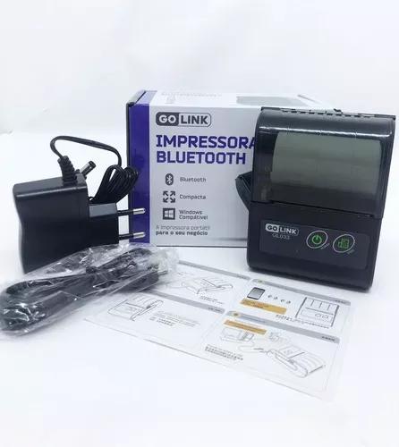 Mini Impressora Portátil Bluetooth Go Link Gl-33 Cupom