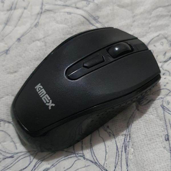 Mouse Wifi Sem Fio Ergonômico 1600dpi Optico Ma-c233 Preto