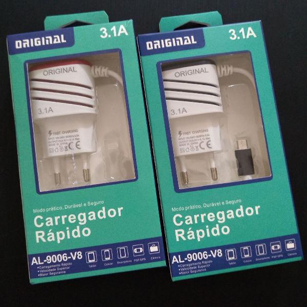 carregador para Celular tablets Câmeras MP4 Marca Original