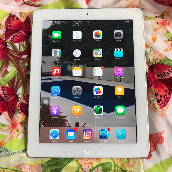 ipad 3 branquinho de neve