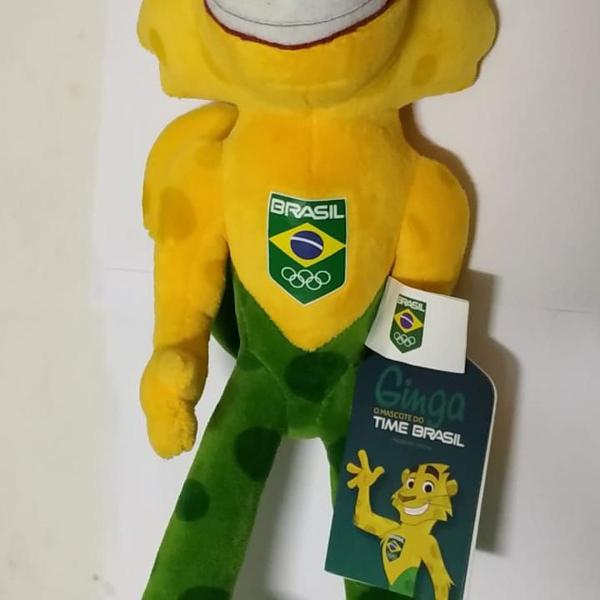 mascote ginga do time brasil original - rio 2016