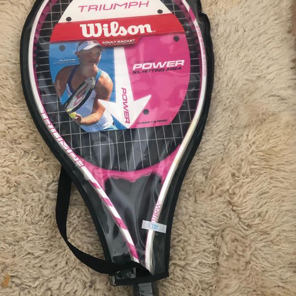 raquete de tênis feminina wilson