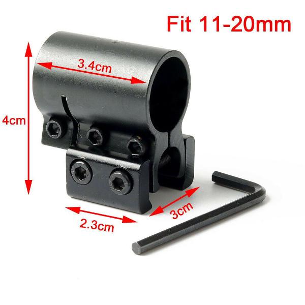 scope mount tubo 11mm e 22mm