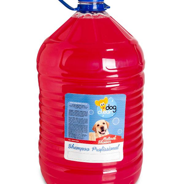 shampoo natural shower 10 litros para cães e gatos - dog