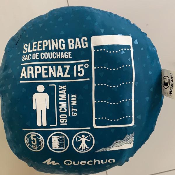 sleeping bag quechua arpenaz 15o