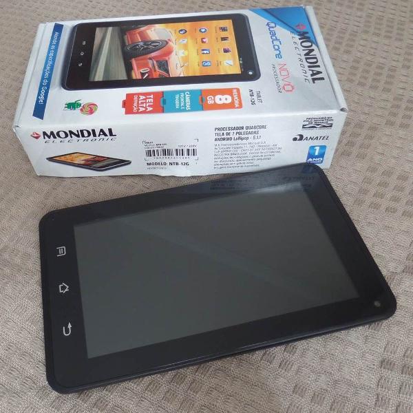 tablet mondial eletronic ntb-12g 8gb 7" wifi android 5.1
