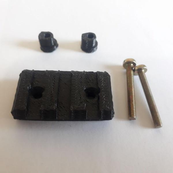 trillho rail 22 x 55mm com parafusos