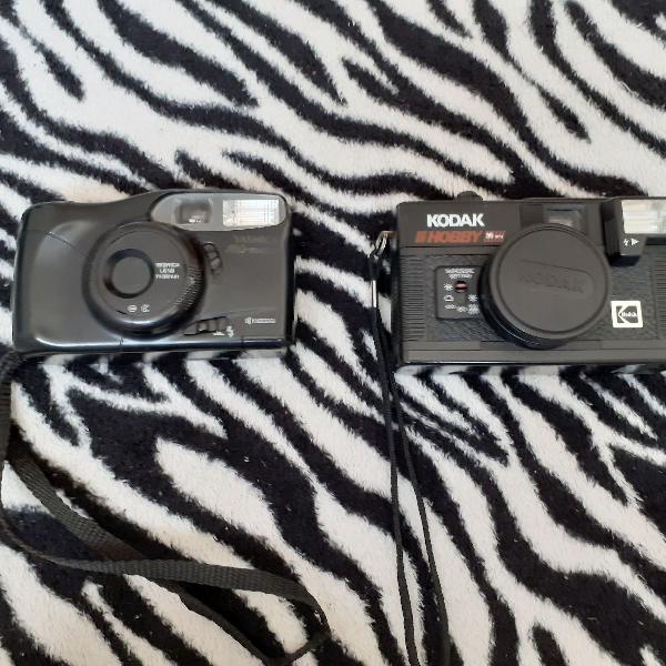 2 câmeras antigas