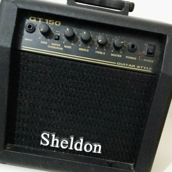 Amplificador Guitarra Sheldon + Cabo guitarra 2M