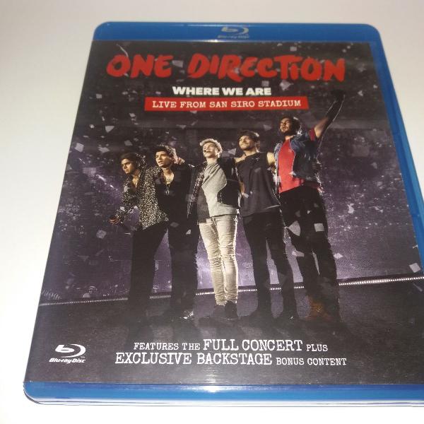 Blu-ray One Direction - Where We Are - Live from San Siro