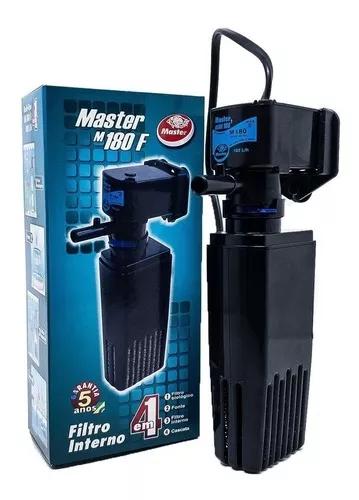 Filtro Interno Master 180 L/h Com Bomba Oxigenador 110v