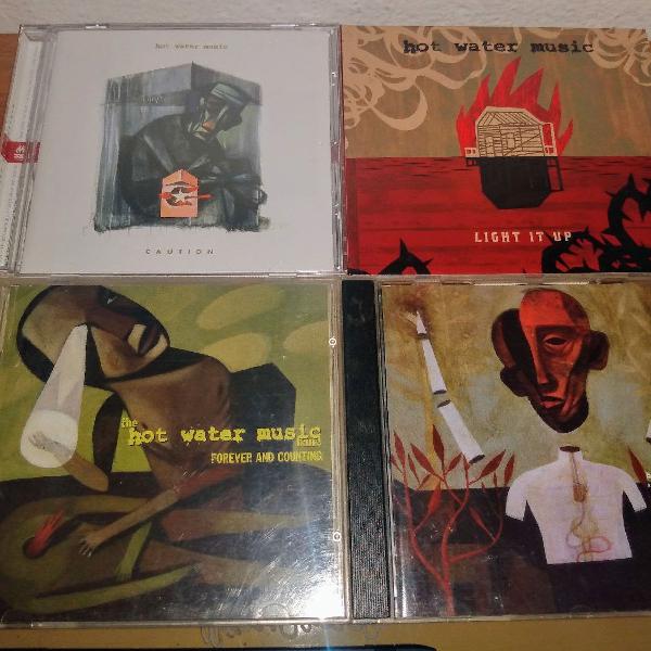 Hot Water Music - Kit c/4 Cd's Importados ( Bad Religion,