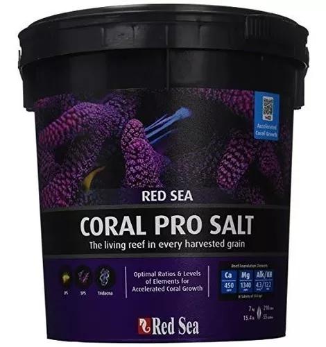 Red Sea Coral Pro Balde 7kg Ideal Para Todos Tipos De Corais