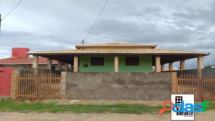 Vende se ótima casa na praia das Emanoelas em Tibau -RN