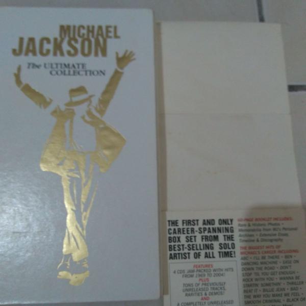 box cds michael jackson the ultimate collection usado