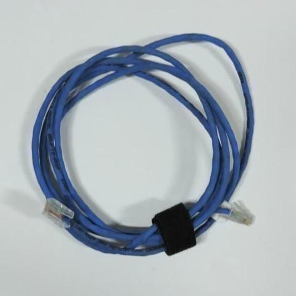 cabo de rede cat5 2,2m crimpado azul