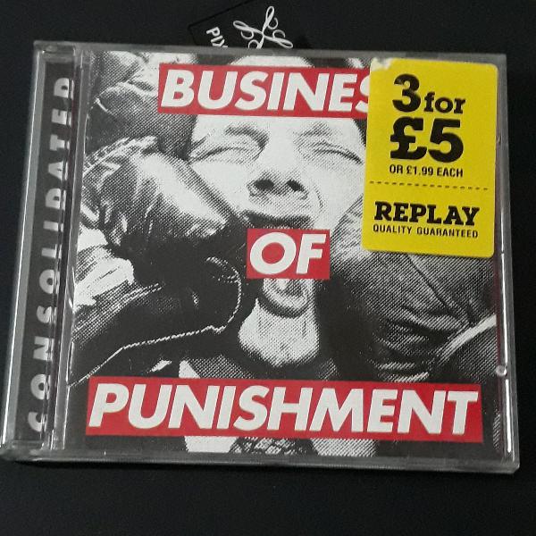 cd "business of punishment" da banda consolidated.