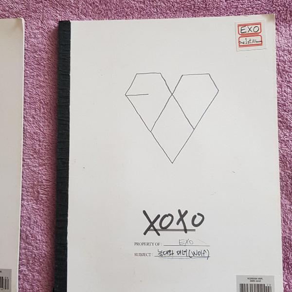 cd exo xoxo- versão coreana