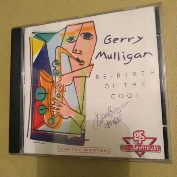 cd - re-birth of the cool - gerry mulligan - 1993