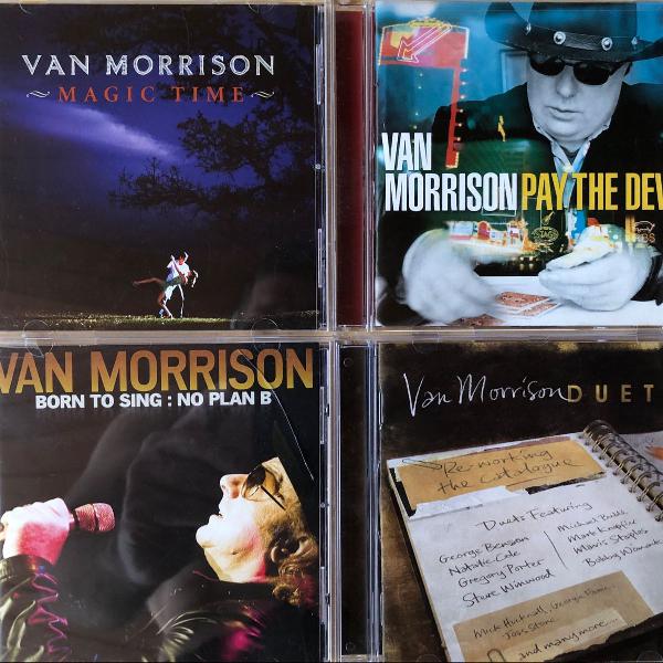 coleção van morrison - 04 cds, sendo 03 importados
