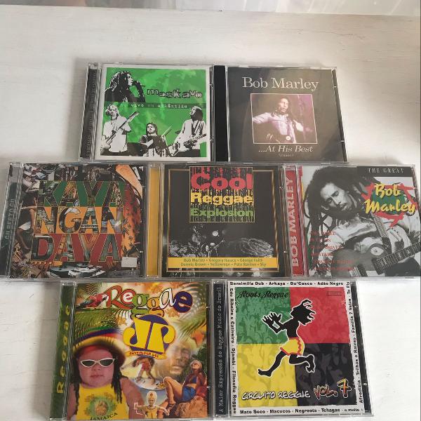 coletânea de cds de reggae