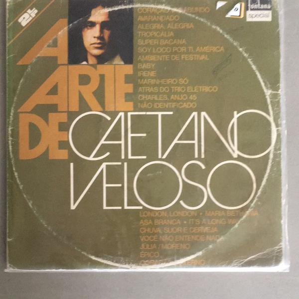 disco vinil a arte de caetano veloso