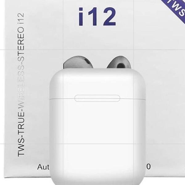 fone airpods i12 potente bluetooth