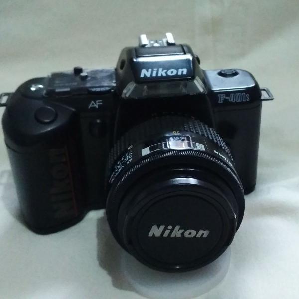nikon f-401s com lente 35-70mm
