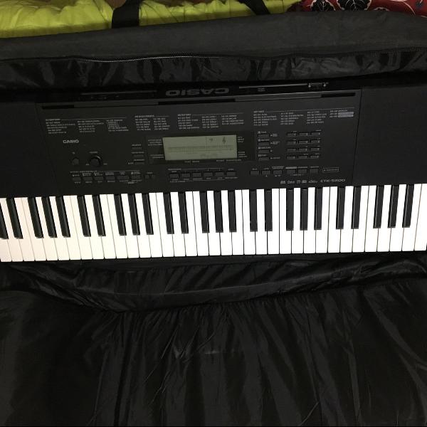 teclado piano casio ctk 5200