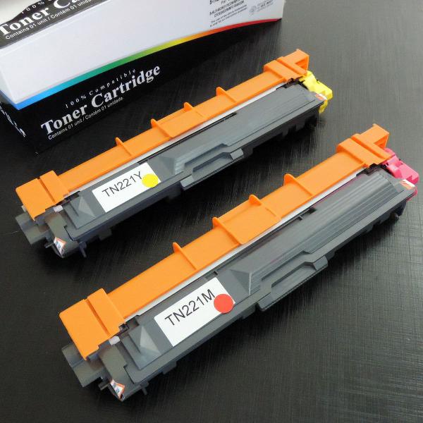 toner compativel brother tn221 vazio