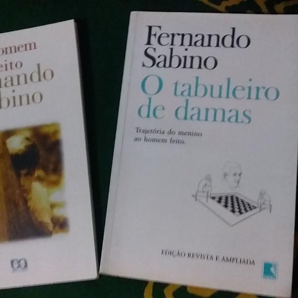 2 livros do fernando sabino