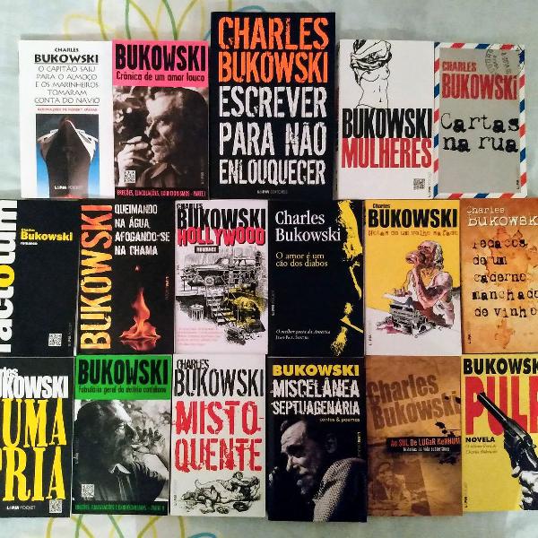 Charles Bukowski - Coleção imperdível com 17 livros