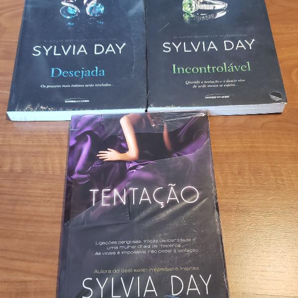 Combo com 3 livros Sylvia Day