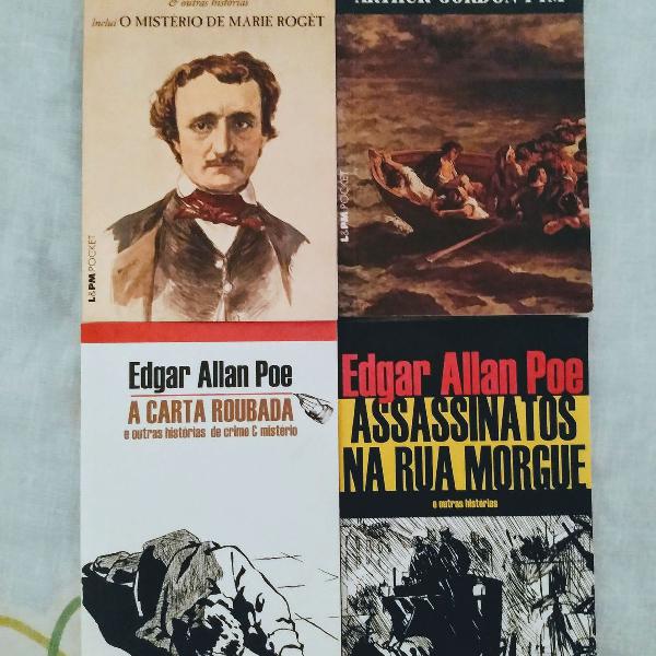 Edgar Allan Poe - Kit com 4 livros