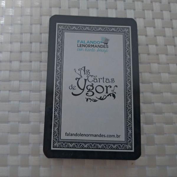 Lenormand (Baralho cigano) As cartas de Ygor