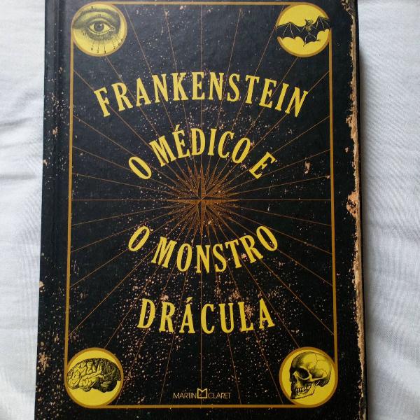Livro Dracula, frankenstein, o médico e o monstro