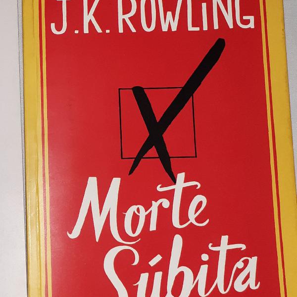 Livro Morte Súbita de J.K. Rowling