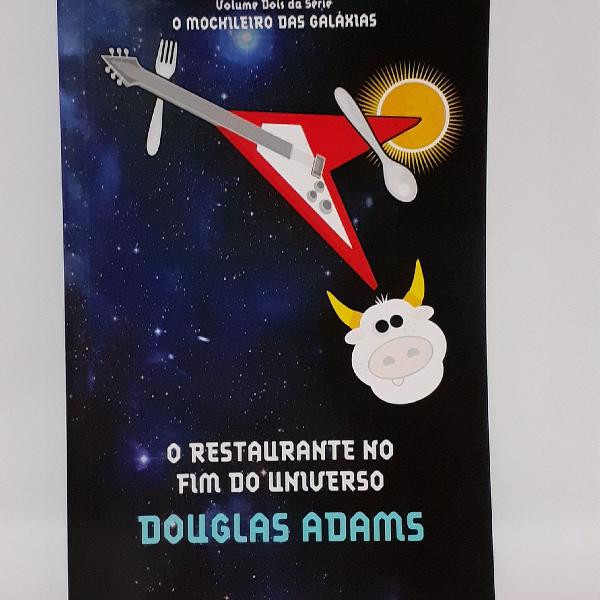 Livro O mochileiro das galáxias- o restaurante no fim do