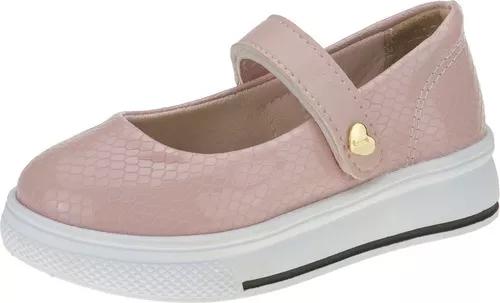 Sapato Sapatilha Infantil Criança Menina Velcro Moda Joy's