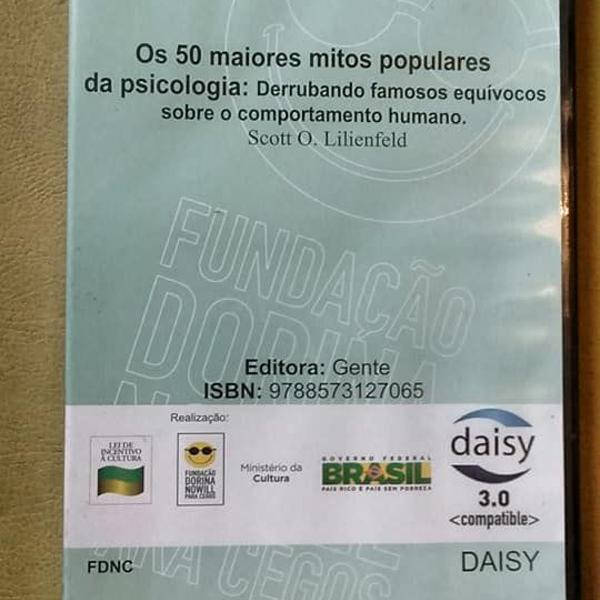 audiobook os 50 maiores mitos populares da psicologia -