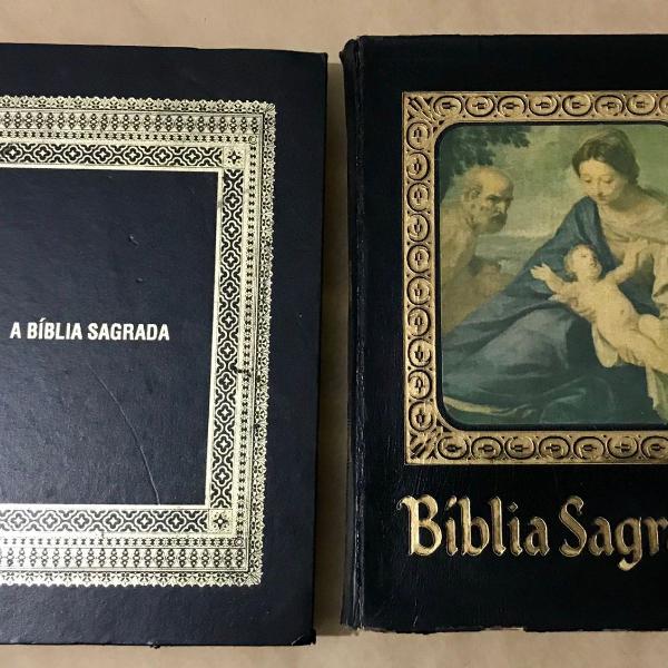 bíblia sagrada - edição barsa - 1965