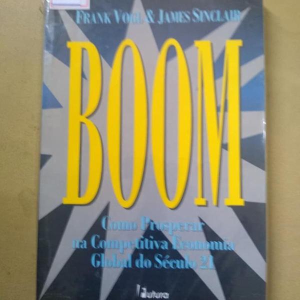 boom - frank vogl &amp; james sinclair - futura - 1996